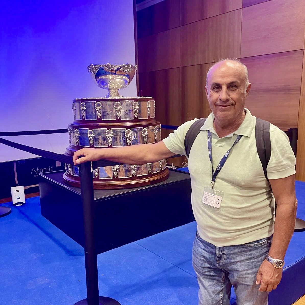 Il Maestro Nazionale FITP Carlo Carta presente all’Assemblea Nazionale a Salerno