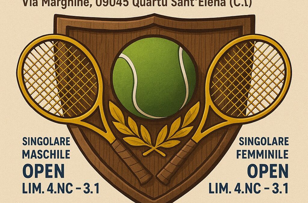 Memorial Cesare Carta – Torneo di Tennis 3ª e 4ª Categoria